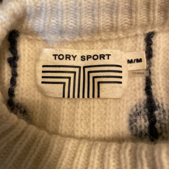 Tory Burch 100% Merino Wool Sweater - Picture 8 of 11